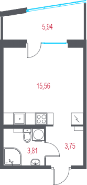 планировка, фото №1