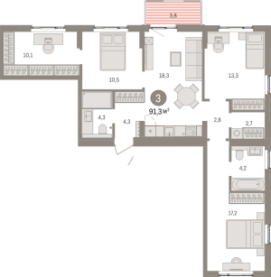 планировка, фото №1