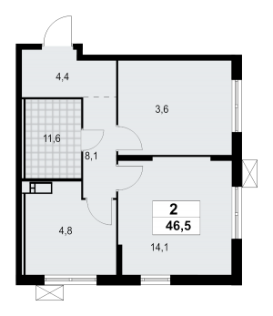 планировка, фото №1