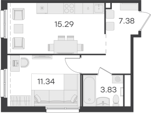планировка, фото №1