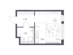 планировка, фото №1