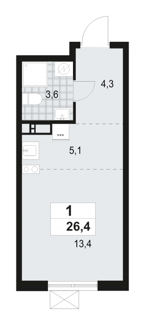 планировка, фото №1