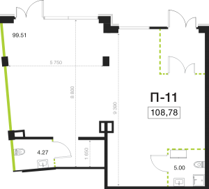 планировка, фото №1