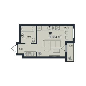 планировка, фото №1