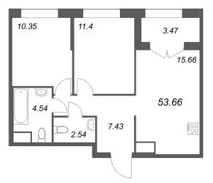 планировка, фото №1