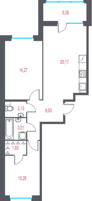 планировка, фото №1