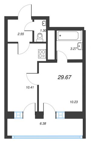 планировка, фото №1