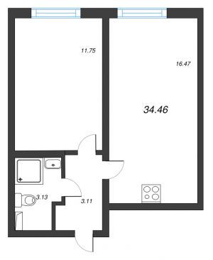 планировка, фото №1