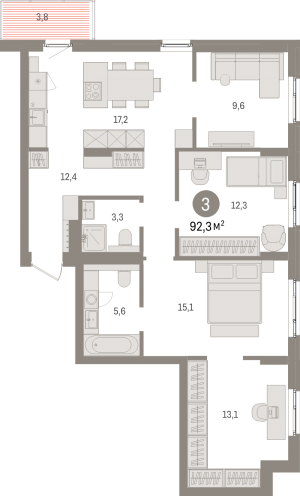 планировка, фото №1