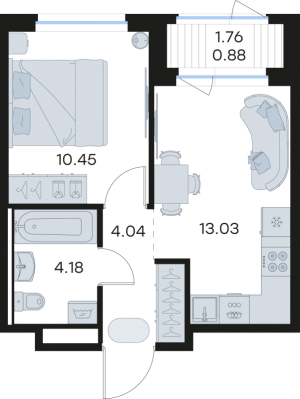 планировка, фото №1