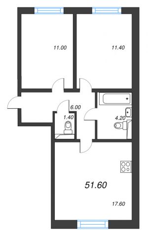 планировка, фото №1