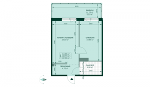 планировка, фото №1