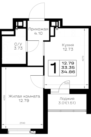 планировка, фото №1