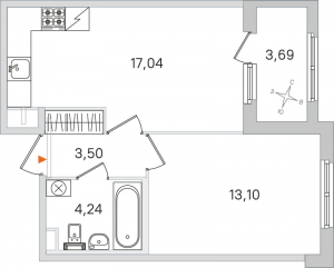 планировка, фото №1