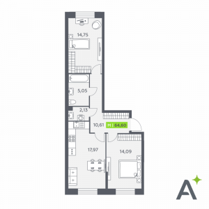 планировка, фото №1