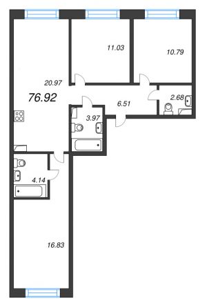 планировка, фото №1