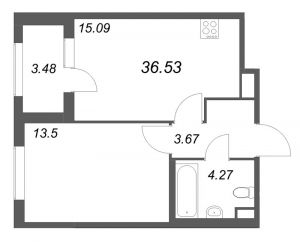 планировка, фото №1