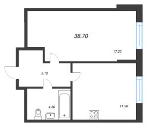 планировка, фото №1