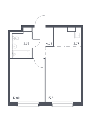 планировка, фото №1