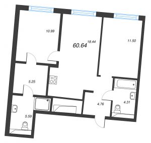 планировка, фото №1