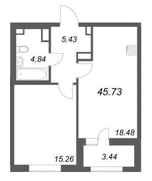 планировка, фото №1