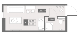 планировка, фото №1