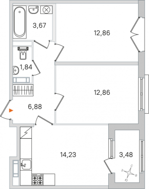 планировка, фото №1