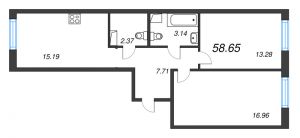 планировка, фото №1