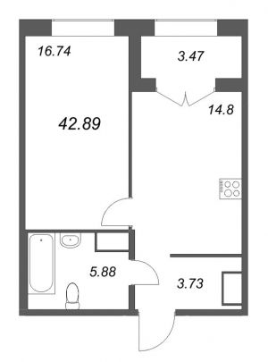 планировка, фото №1