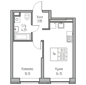 планировка, фото №1