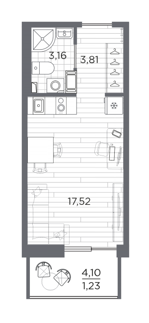 планировка, фото №1