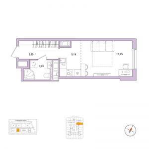 планировка, фото №1