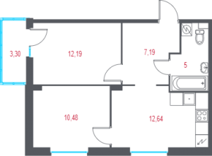 планировка, фото №1