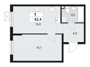 планировка, фото №1