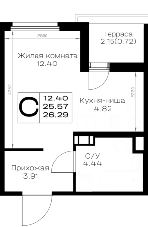 планировка, фото №1