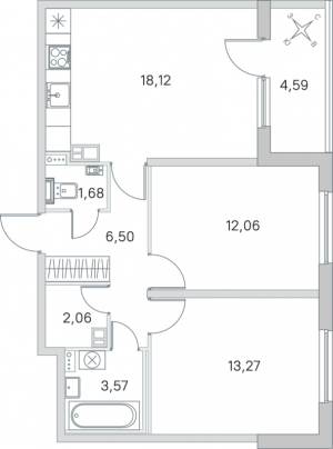 планировка, фото №1