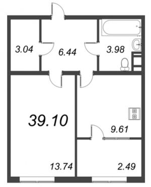 планировка, фото №1