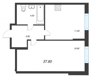 планировка, фото №1