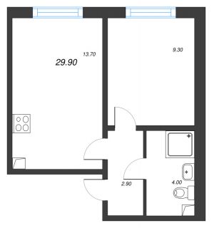 планировка, фото №1