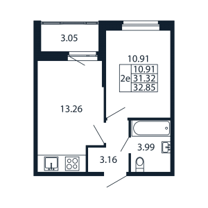 планировка, фото №1