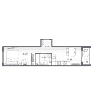 планировка, фото №1