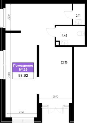 планировка, фото №1