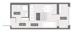 планировка, фото №1