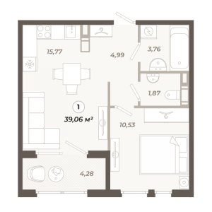 планировка, фото №1