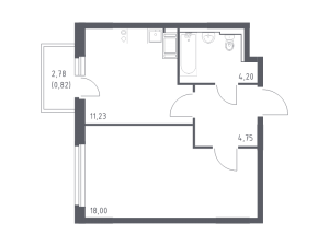 планировка, фото №1