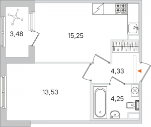 планировка, фото №1