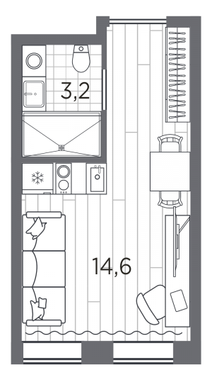 планировка, фото №1