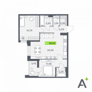 планировка, фото №1