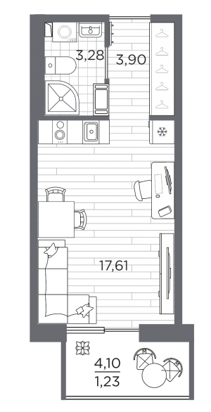 планировка, фото №1