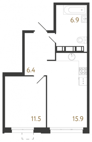 планировка, фото №1